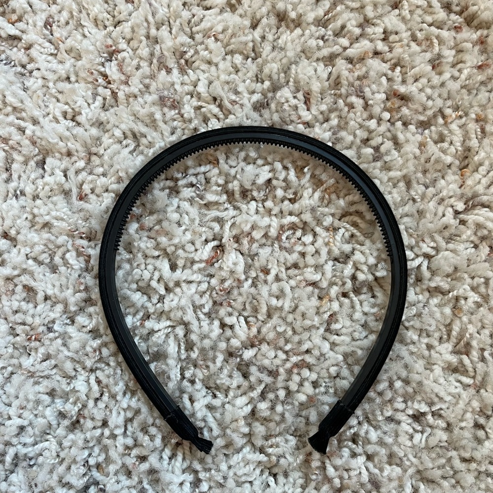 Black headband